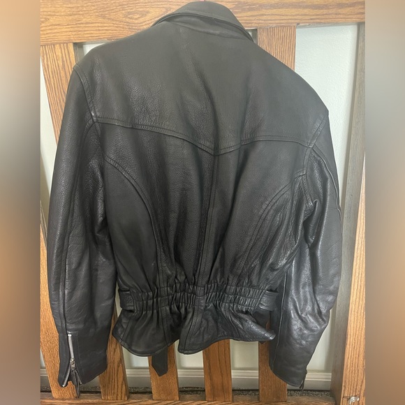 *VINTAGE* Unik Leather Jacket - Picture 4 of 6